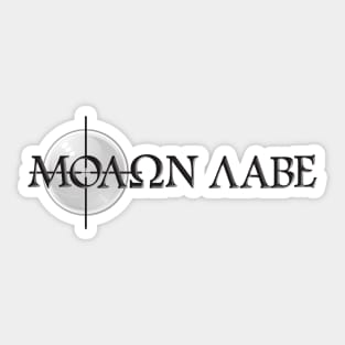 Molon Labe - Gun Rights advocacy Sticker